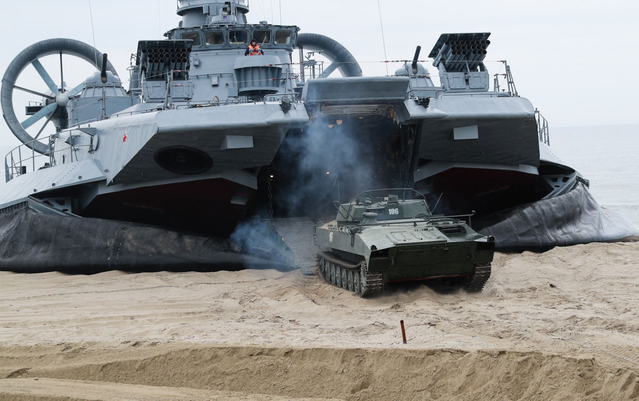 Rosyjska armia w Kaliningdzie, rok 2020