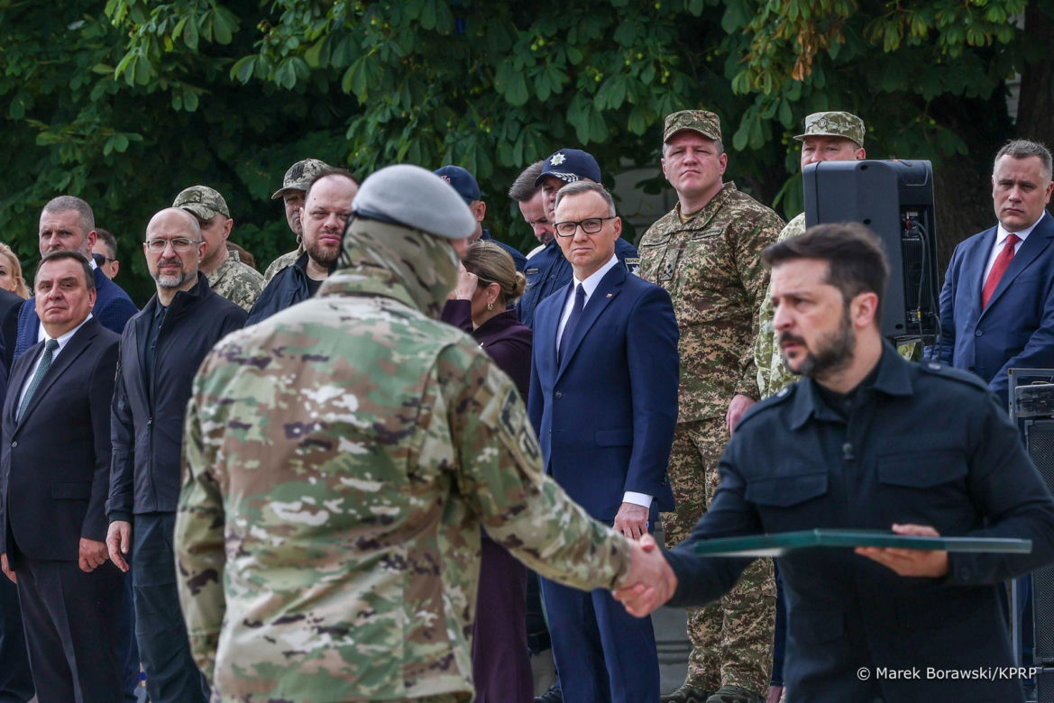 Andrzej Duda w Kijowie