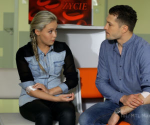 M jak miłość odc. 1042. Tomek (Andrzej Młynarczyk), Maryla (Izabela Kapiasova)