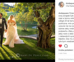 Sesja ślubna Dody i Emila Stępnia