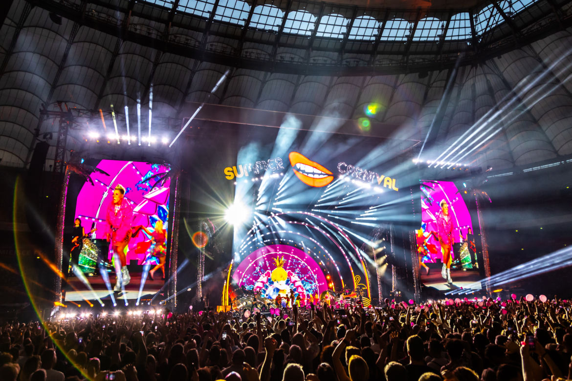 Koncert Pink na PGE Narodowym w Warszawie