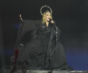 Madonna podczas koncertu w Rio de Janeiro