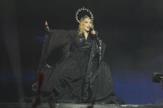 Madonna podczas koncertu w Rio de Janeiro
