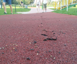 Bieżnia już jest uszkodzona