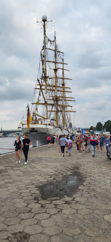 Żagle 2022 w Szczecinie - dzień pierwszy