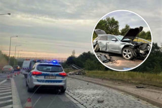 Pijana kobieta w audi zmiotła przystanek autobusowy. Chwile grozy na Królewieckiej
