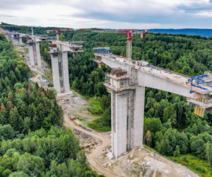 Budowa drogi S19. Najwyższa estakada w Polsce