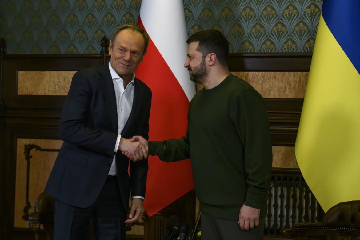 Premier Donald Tusk spotkał się w Kijowie z prezydentem Wołodymyrem Zełenskim
