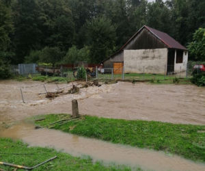 Podtopienia w Biskupowie 