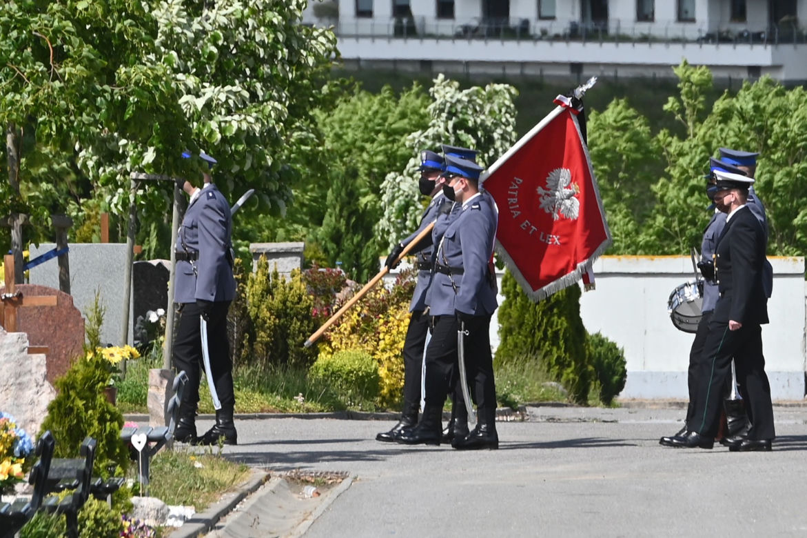 Pogrzeb policjanta, który zginął w wyniku wypadku w Gdyni