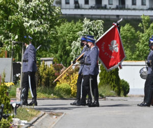 Pogrzeb policjanta, który zginął w wyniku wypadku w Gdyni