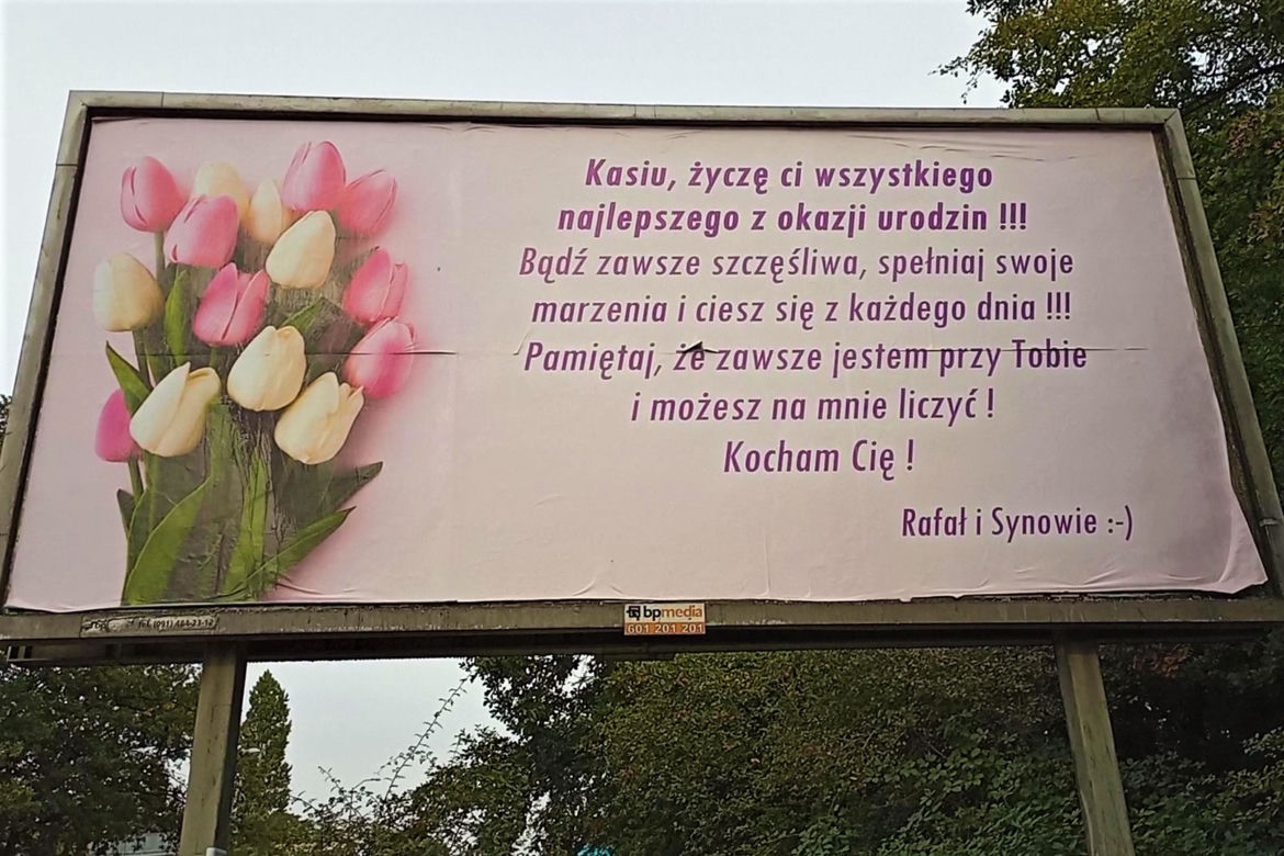Nietypowe billboardy w Szczecinie