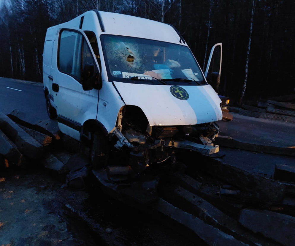 Bus z Polski wjechał na minę! Dramatyczna podróż z pomocą humanitarną na Ukrainę