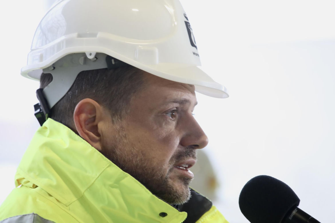 Tu będą spać pociągi II linii metra. Rafał Trzaskowski wmurował akt erekcyjny 