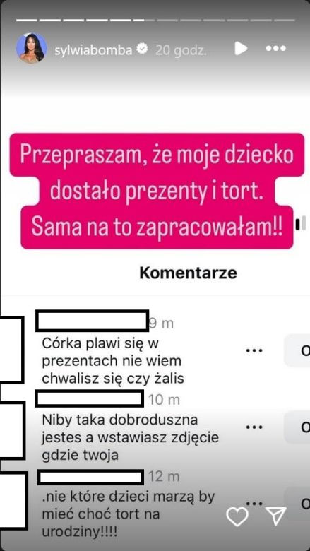 Sylwia Bomba wyprawiła córce piękne urodziny. Najpierw sala zabaw, potem masa prezentów, a na koniec ogromny tort