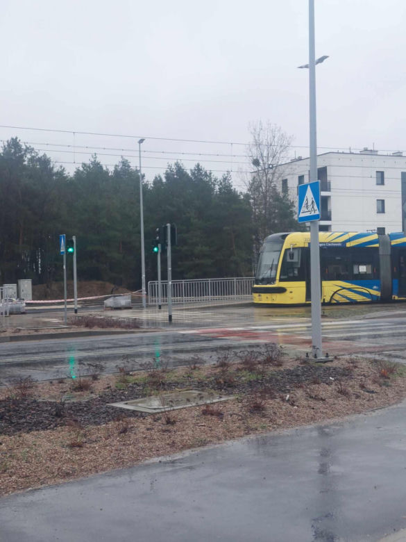 Ktoś zerwał sieć trakcyjną w Toruniu. Poważne utrudnienia