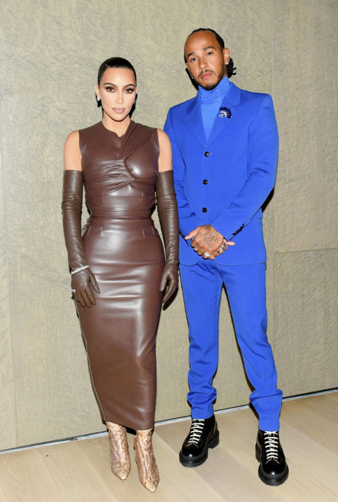 Kim Kardashian Lewis Hamilton