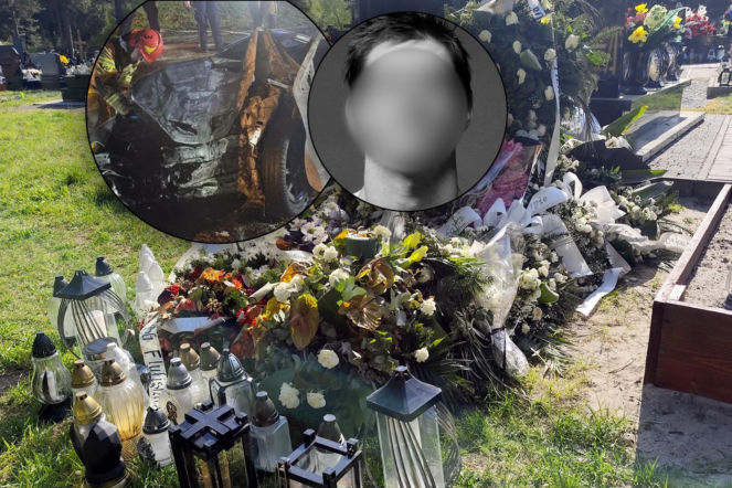 Czekali miesiąc na pogrzeb Krzyśka. Zginął w płomieniach