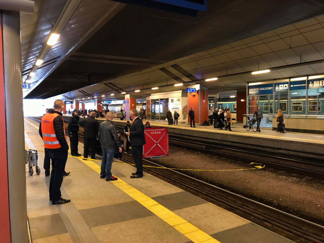 Szokująca tragedia na Dworcu Głównym w Krakowie