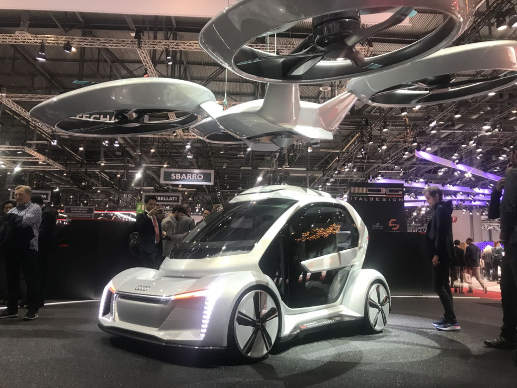 "Samochodo-dron" Pop.Up Next od Audi