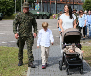 Uroczyste pożegnanie żołnierzy z Wędrzynia