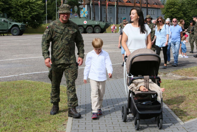 Uroczyste pożegnanie żołnierzy z Wędrzynia