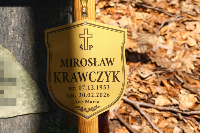 Tak wygląda grób Mirosława Krawczyka w Gdańsku