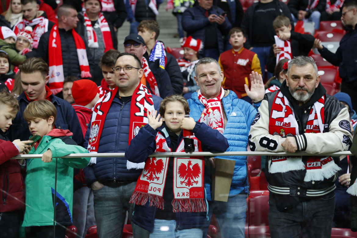 Kibice na meczu Polska - Estonia. Zdjęcia z trybun [21.03.2024]