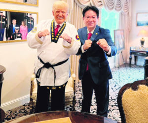 Trump ma czarny pas