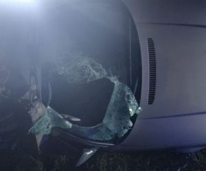 Strzelce Namysłowskie: Naćpany 24-latek roztrzaskał BMW! W aucie pijane koleżanki [ZDJĘCIA] 