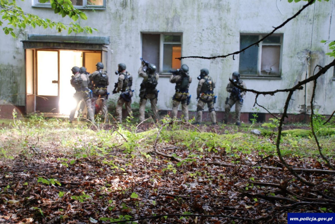 Kontrterroryści na Warmii i Mazurach