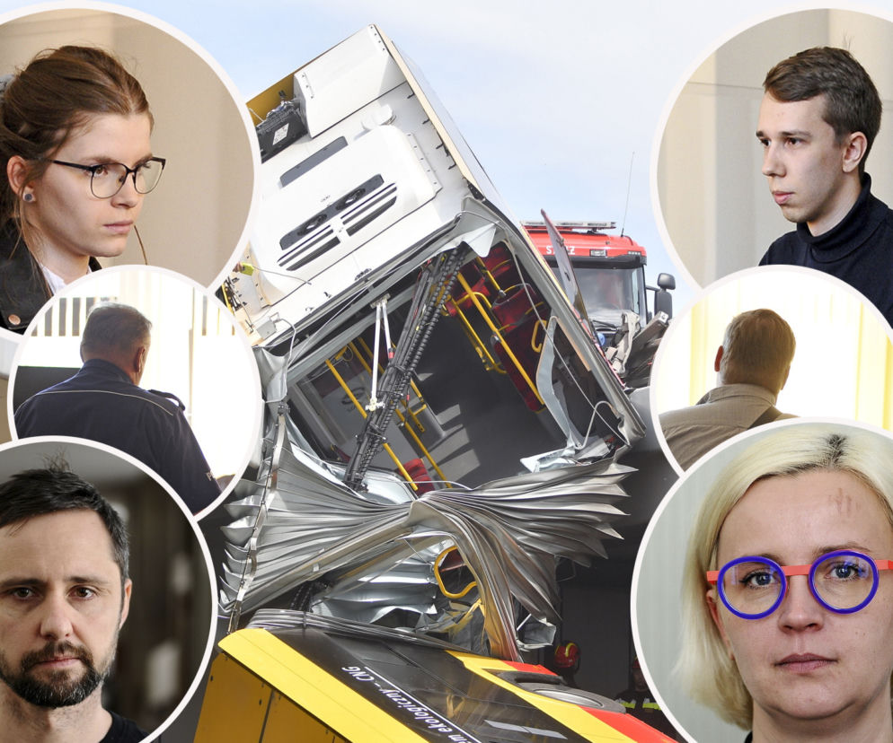  Autobus spadł z mostu. Oni byli pierwsi na miejscu katastrofy