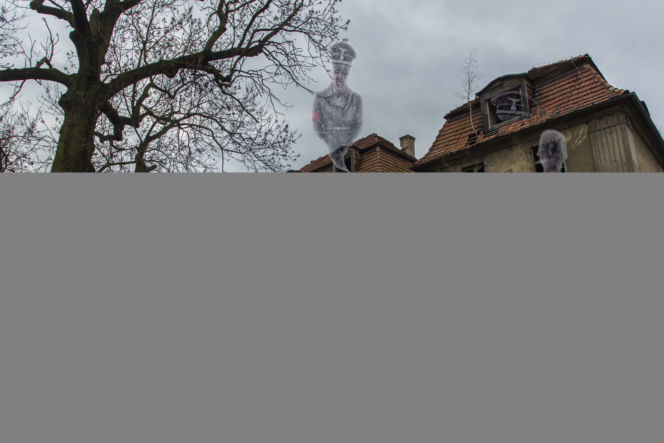 NAZI-ZOMBIE STRASZĄ MIESZKAŃCÓW.