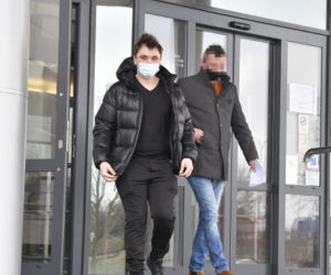 Zenek Martyniuk dowiózł syna do sądu