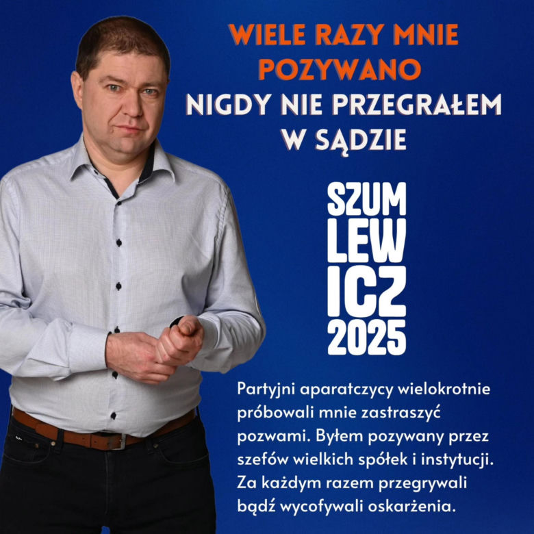 Piotr Szumlewicz – kandydat na prezydenta