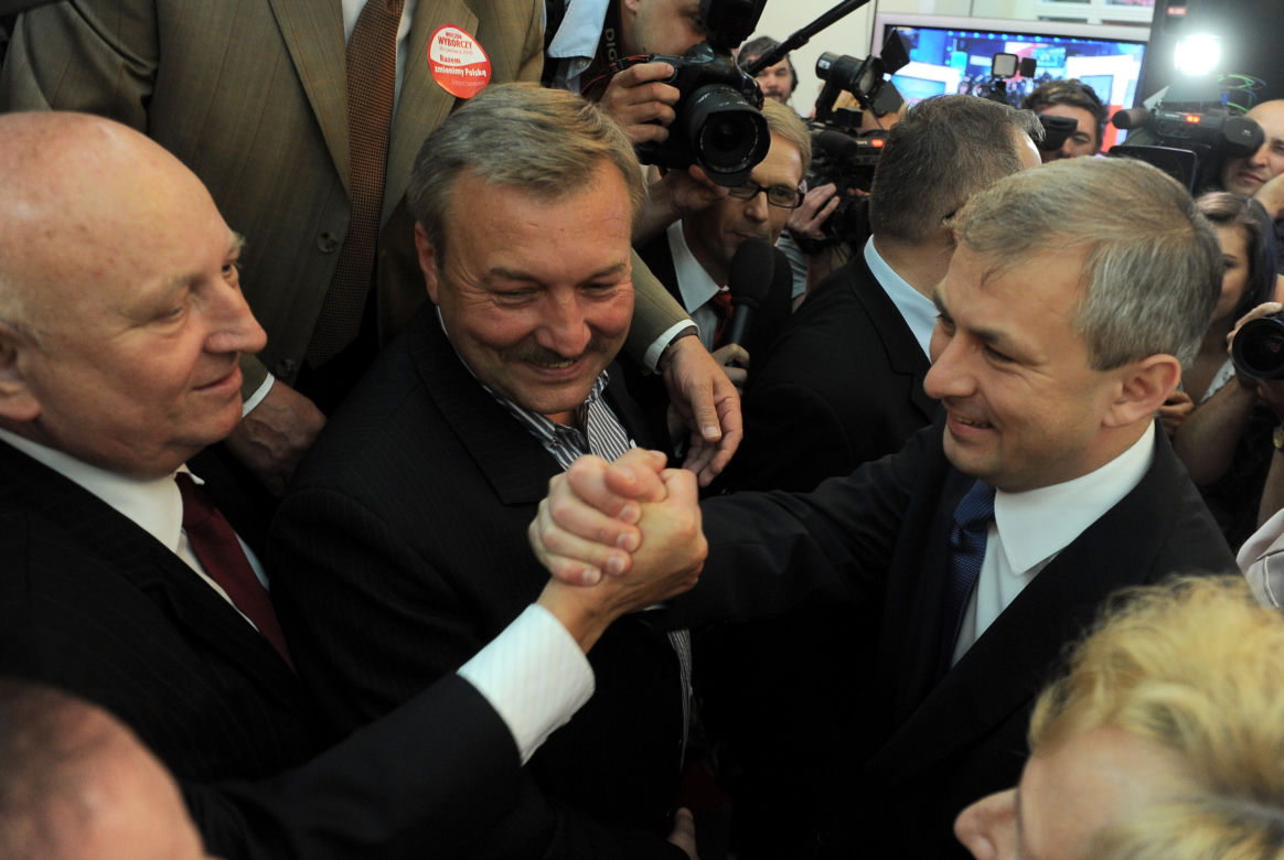 Sztab wyborczy Grzegorza Napieralskiego