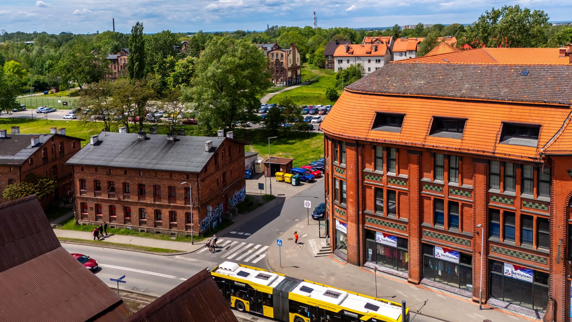 Kaufhaus w Rudzie Śląskiej - luksusowy przedwojenny dom towarowy i osiedle patronackie przy nim