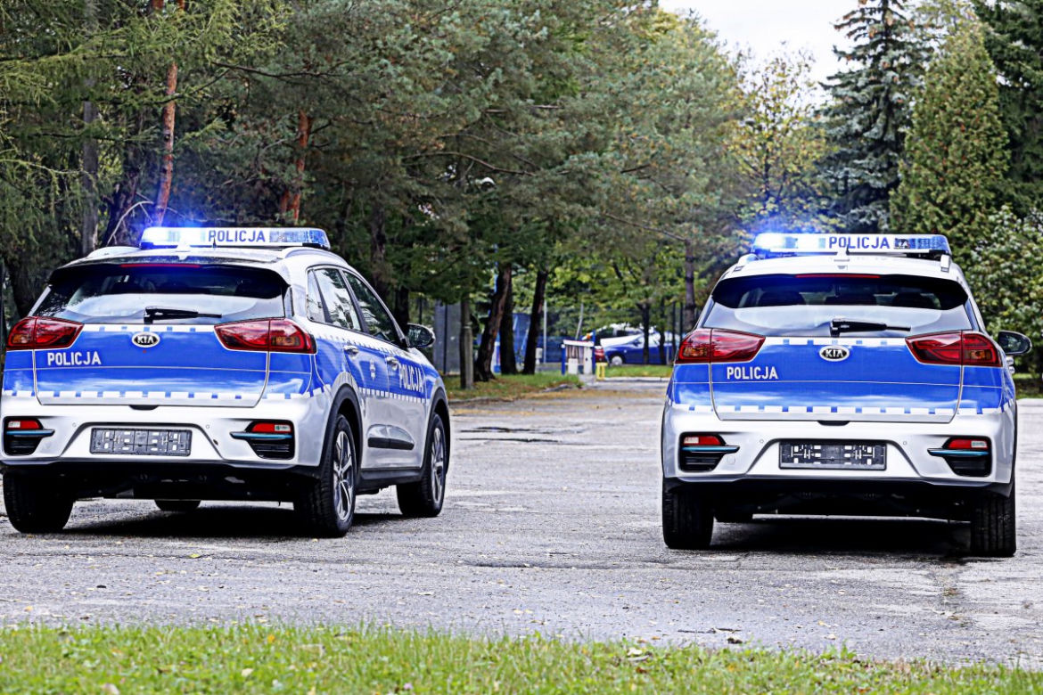 Elektryczne radiowozy Kia e-Niro