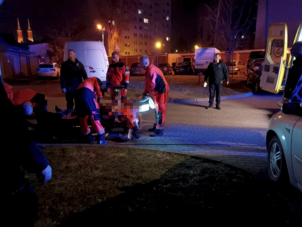 Siedlce, ratownik medyczny dostał nożem