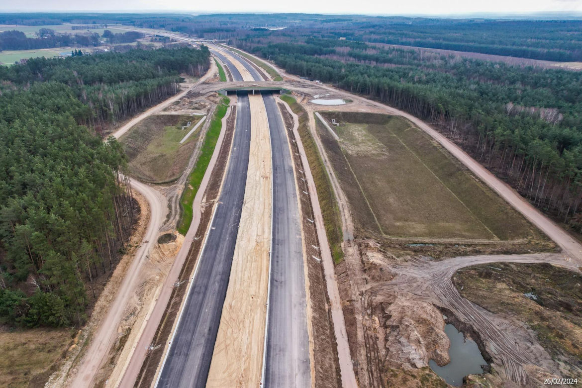 Budowa autostrady A2 Kałuszyn - Groszki