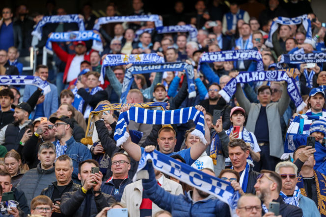 Lech Poznań - Legia Warszawa: Zdjęcia kibiców i zawodników z meczu 30. kolejki PKO BP Ekstraklasy