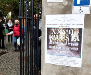 Zbiórka na rzecz zabytkowych pomników na Starym Cmentarzu