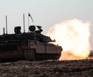 Ogień i precyzja na poligonie w Orzyszu. Intensywne szkolenie ogniowe na czołgach K2