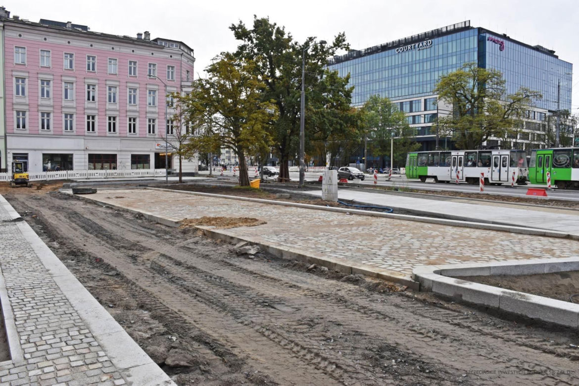 Przebudowa placu Zwycięstwa