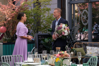 M jak miłość odc. 1903. Magda (Anna Mucha), Andrzej Budzyński (Krystian Wieczorek)