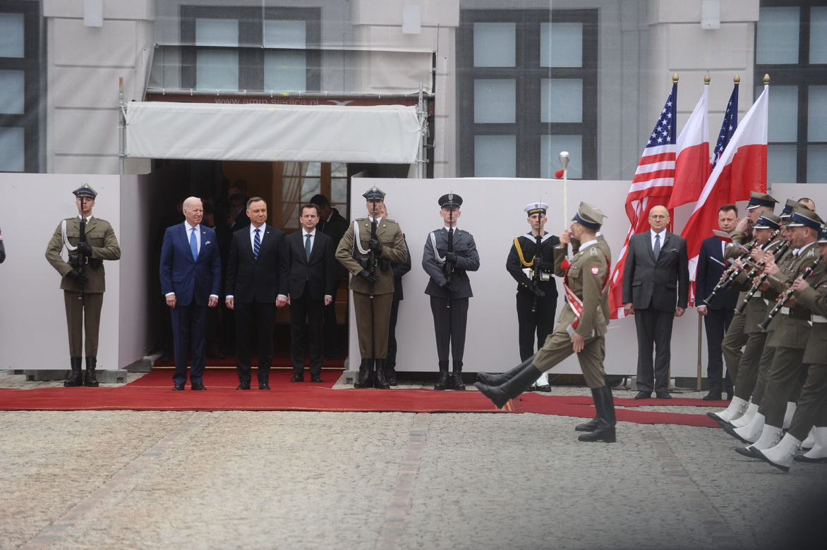 Joe Biden w Pałacu Prezydenckim
