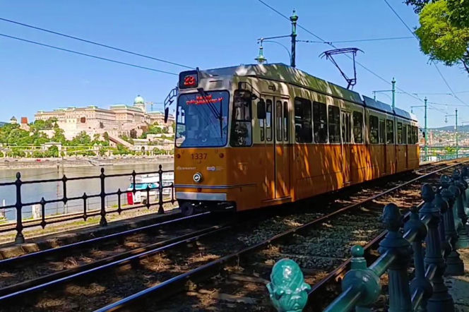 Budapeszt z okien tramwaju