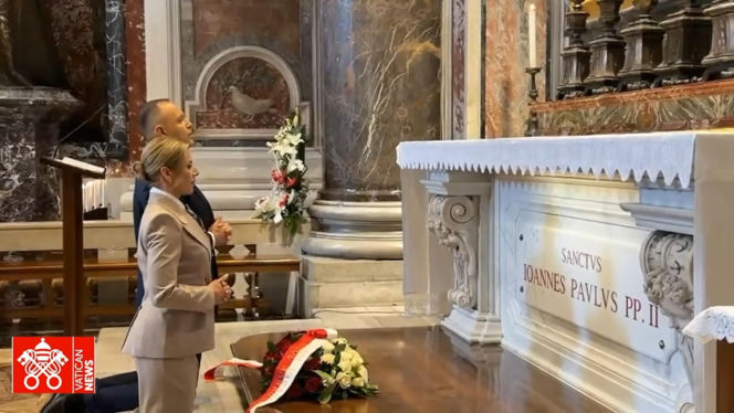 Urodziny św. Jana Pawła II Karol Nawrocki Marta Nawrocka