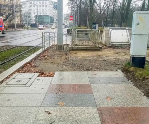 Chodnik-widmo na ul. Matejki