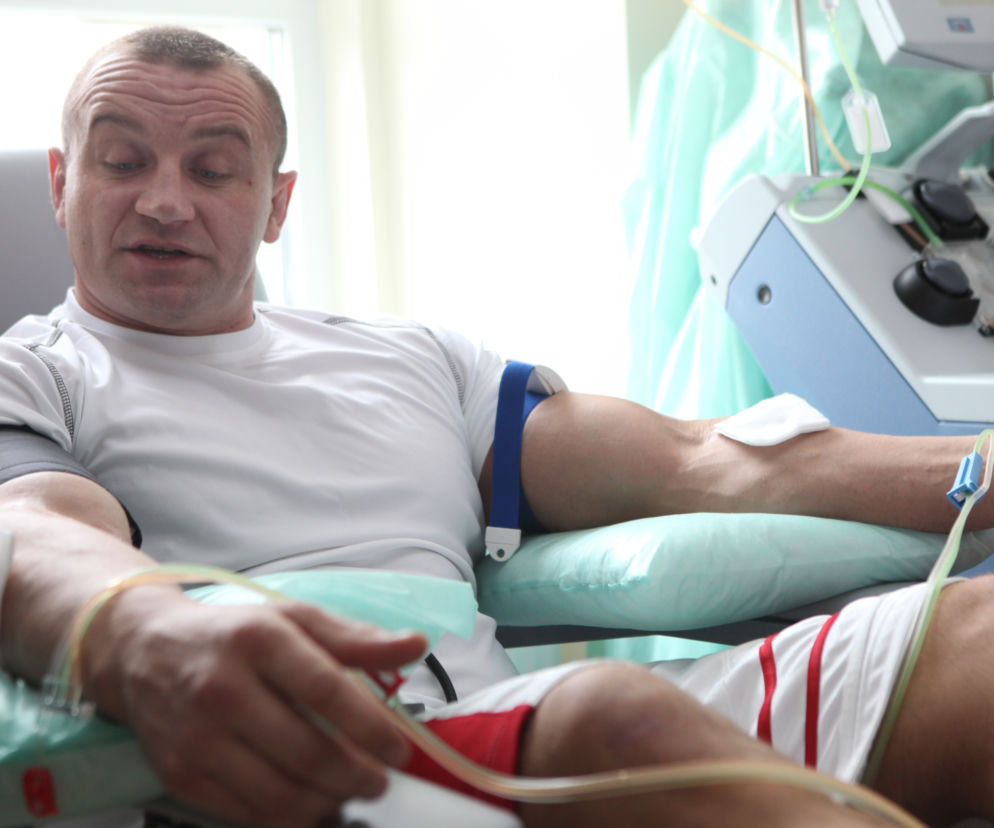 Pudzian przeszedł operację